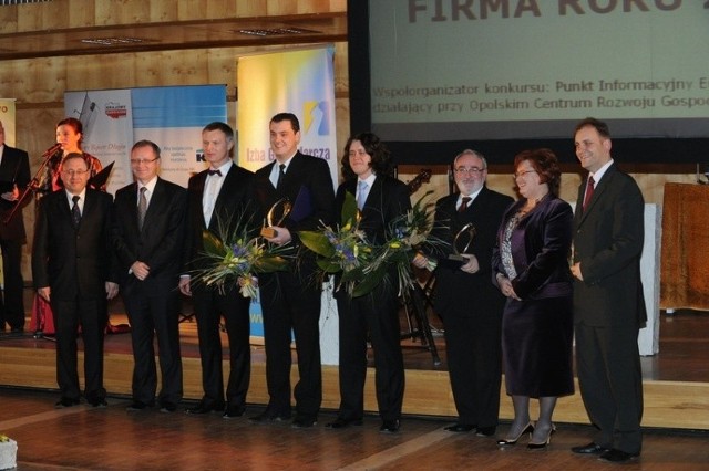 Ubiegłoroczni laureaci konkursu "Firma Roku". (fot. Paweł Stauffer)