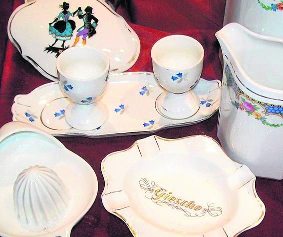 Porcelana z sygnaturą Giesche jest dziś rarytasem. Wyroby porcelanowe z Katowic spotkać można na aukcjach albo u kolekcjonerów