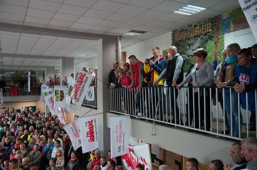 Górnicy KWK Kazimierz-Juliusz zakończyli podziemny protest