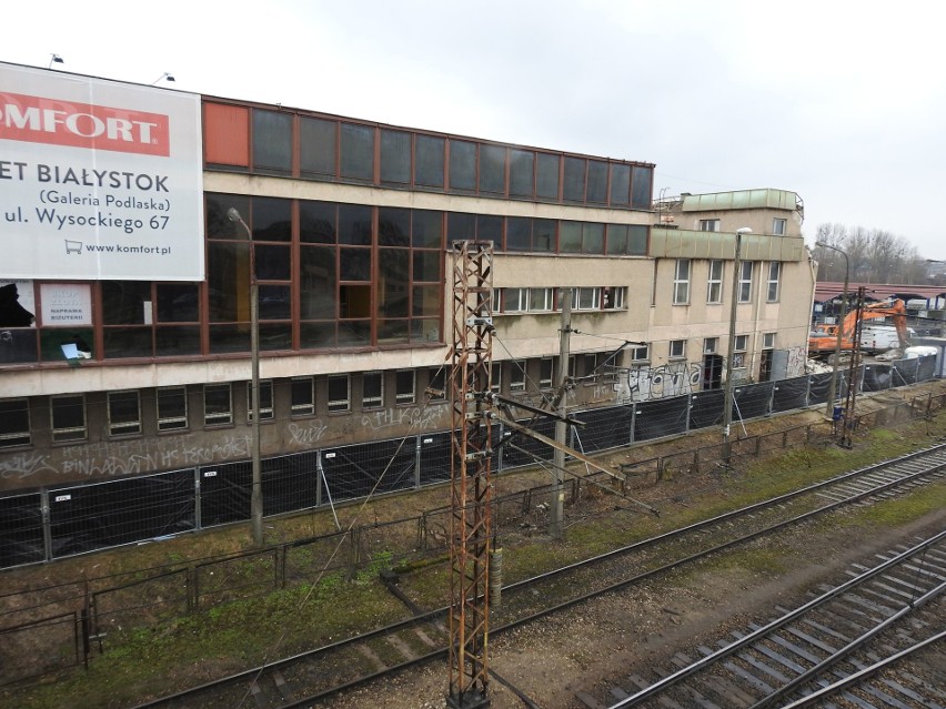 Dworzec PKS Białystok jest burzony