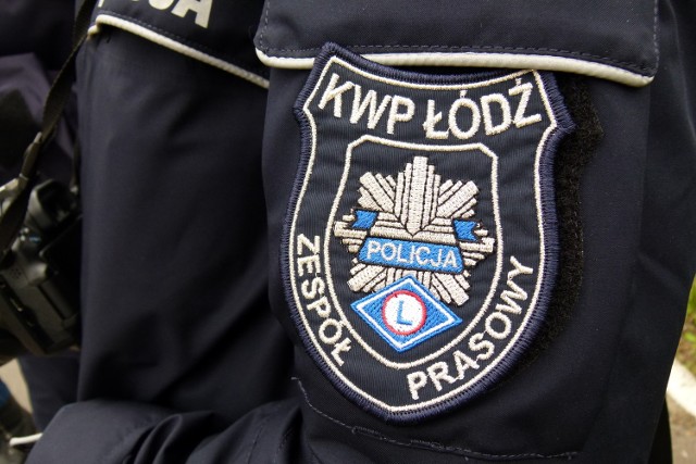 Oświadczenie policji przygotował zespół prasowy KWP w Łodzi