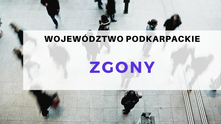 Zgony...