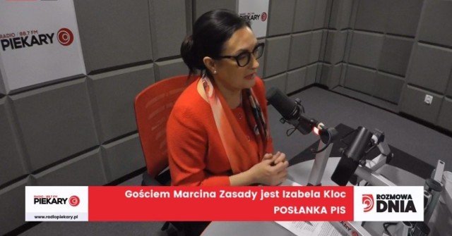 Słowa Izabeli Kloc, za jakie Jan Olbrycht podał ją do sądu, padły podczas rozmowy Rozmowy Dnia DZ na antenia Radia Piekary