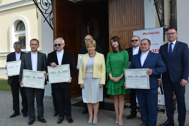 13 września 2019 wręczone zostały certyfikaty "Cenny zabytek z Mazowsza".