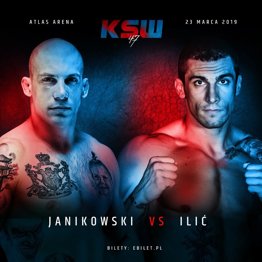 Gala KSW 47 odbyła się 23 marca 2019 r. KSW 47 wyniki