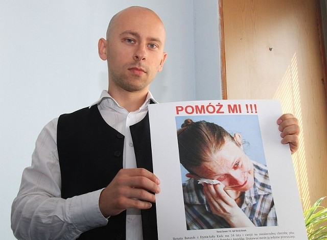 Tomasz Kaczmarzyk po przeczytaniu artykułu w naszej gazecie też zaangażował się w akcję pomagania chorej na mukowiscydozę.