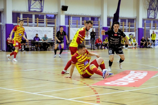 Jagiellonia Futsal po zaciętym meczu przegrała z Dremanem Opole