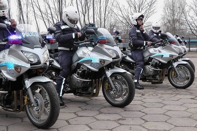 [wideo] Policjanci na motocykle
