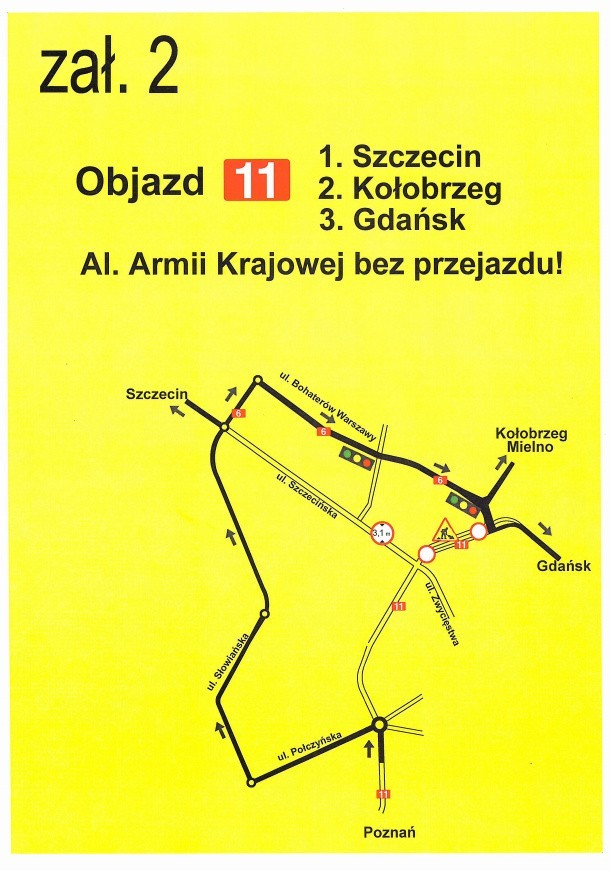 W Koszalinie trwa remont drogi krajowej nr  11. 30 sierpnia...