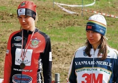 Monika Żur z Lubonia (z prawej) wygrała ranking juniorek, a Sabina Zamroźniak (Podwilk) była druga Fot. ARTUR BOGACKI