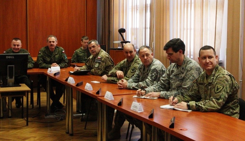 Dowódca Gwardii Narodowej USA z wizytą w Lublinie. Odwiedził międzynarodową brygadę