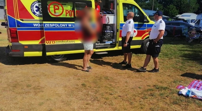 Poważny wypadek na plaży w Osiecznej.