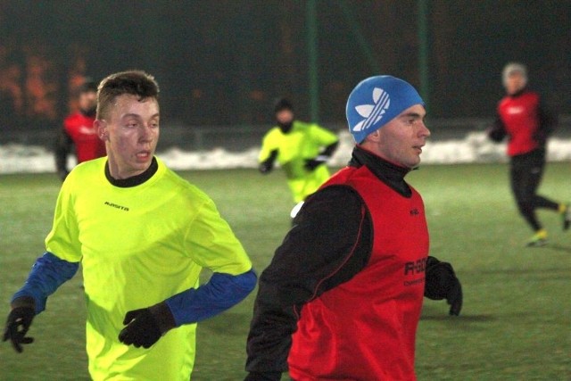 Piłkarze z Wąsewa swoje spotkanie kontrolne rozgrywają w Ostrołęce.