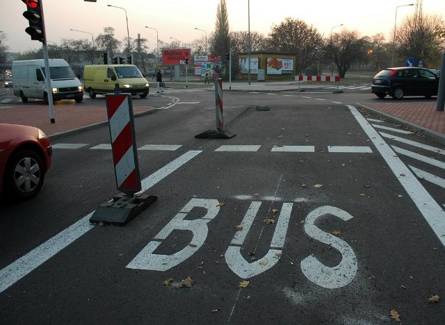 Buspasy to wydzielone pasy dla autobusów