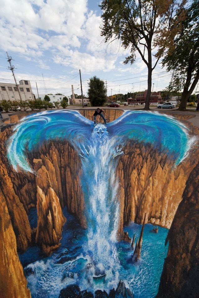 Streetart 3D - najlepsze prace artystów ulicznych - ZDJĘCIA 