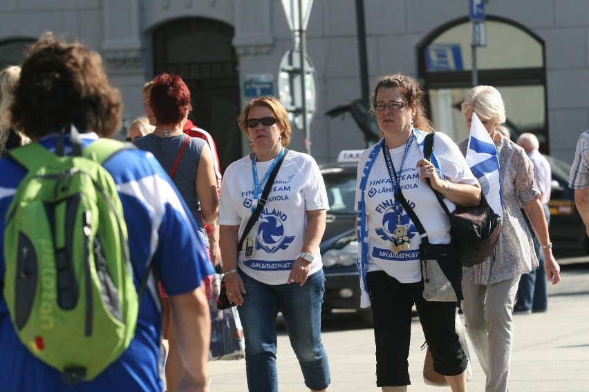 MŚ 2014 Siatkówka fińscy kibice Suomen fanit