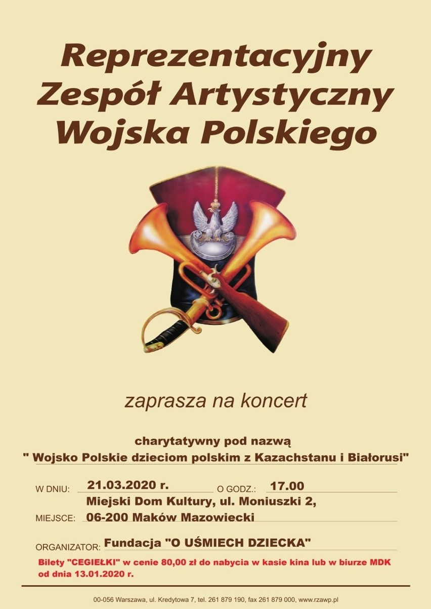 Maków Maz. Wojsko Polskie dzieciom polskim z Kazachstanu i Białorusi - koncert w Makowie Mazowieckim