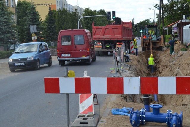 Są utrudnienia w ruchu.