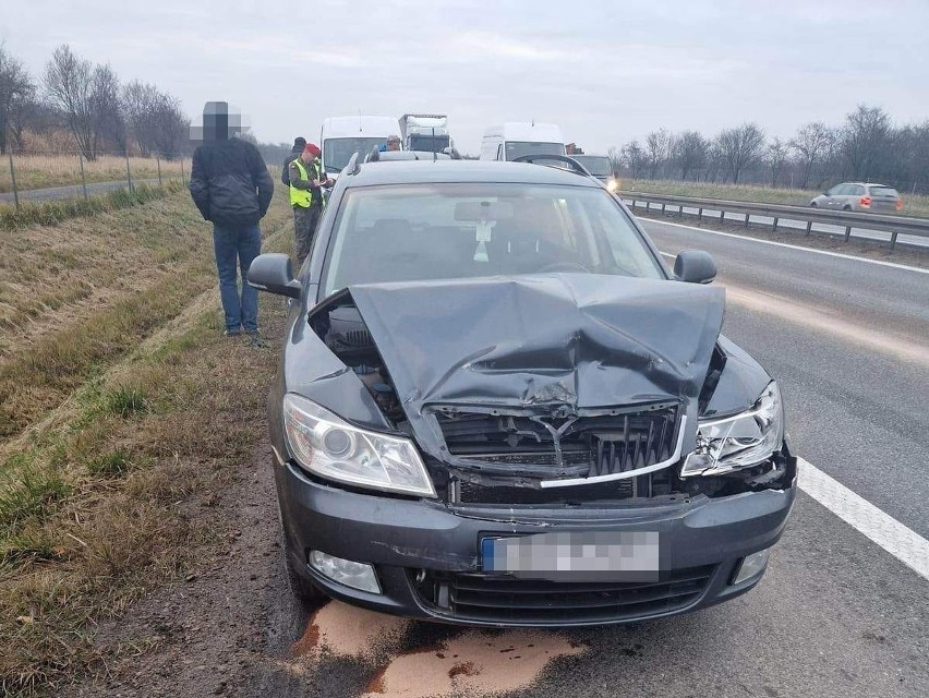 Karambol na autostradzie A4 w Krakowie. Zderzyło się sześć aut
