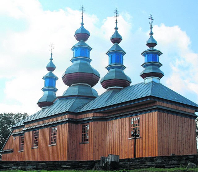 Świątynię w Komańczy odbudowano po pożarze z 2006 roku