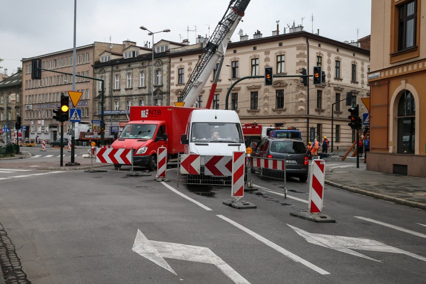 Wielki remont na Grzegórzeckiej, brak przejazdu i objazdy