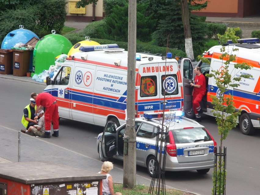 Wypadek w Bytomiu na Ryszki