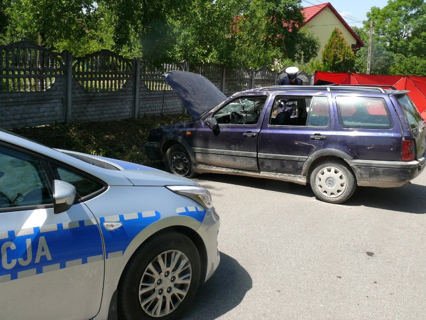 Wypadek w Żernikach w powiecie jędrzejowskim. Jedna osoba nie żyje