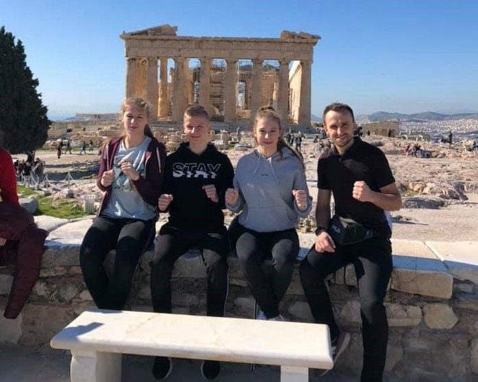 Kickboxing. UKS Gladiator Binczarowa z sukcesem w Atenach! [Zdjęcia]