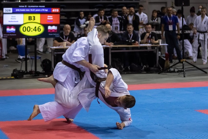 19.11.2021, Tauron Arena Kraków: mistrzostwa świata w karate...