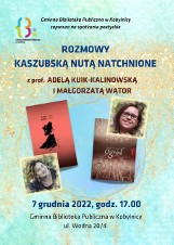 Jak Kaszubka z Kaszubką. Spotkanie poetek w bibliotece w Kobylnicy 