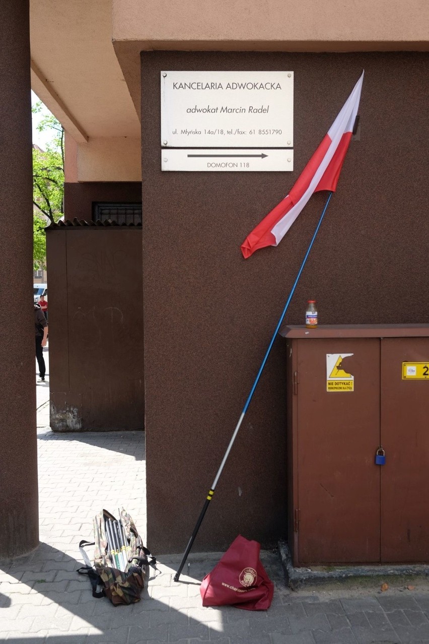 Poznań: Demonstracja przed bramą aresztu przy ul. Młyńskiej