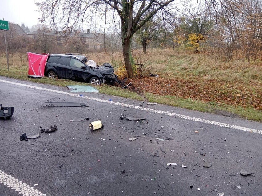 Tragiczny w skutkach wypadek zdarzył się w powiecie...