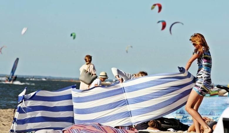 Pogoda nad morzem. Fala upałów w regionie. Uwaga na ostrzeżenia [KAMERKI, WIDEO, MAPY] 26.06.2019