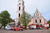 Chodzież: Wypadek na wieży kościoła. Nie żyje mężczyzna