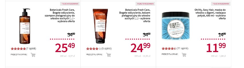 Promocja w Rossmannie: -55% na kosmetyki do makijażu....