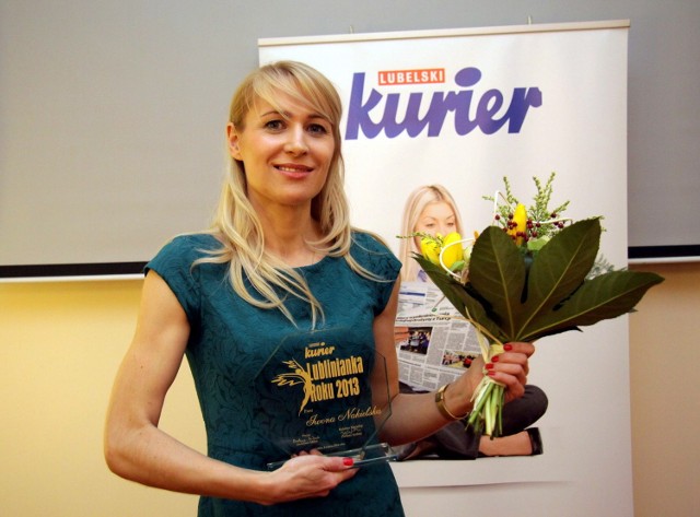 Iwona Nakielska, dyrektor Departamentu Europejskiego Funduszu Społecznego w Urzędzie Marszałkowskim, Lublinianka Roku 2013