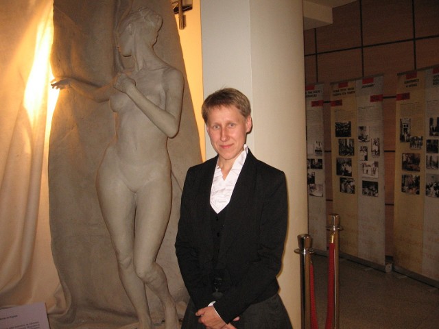 - Moje rzeźby są symbolem pewnej granicy pomiędzy rzeźbą a realnością- mówiła siostra Urszula Sępkowska.