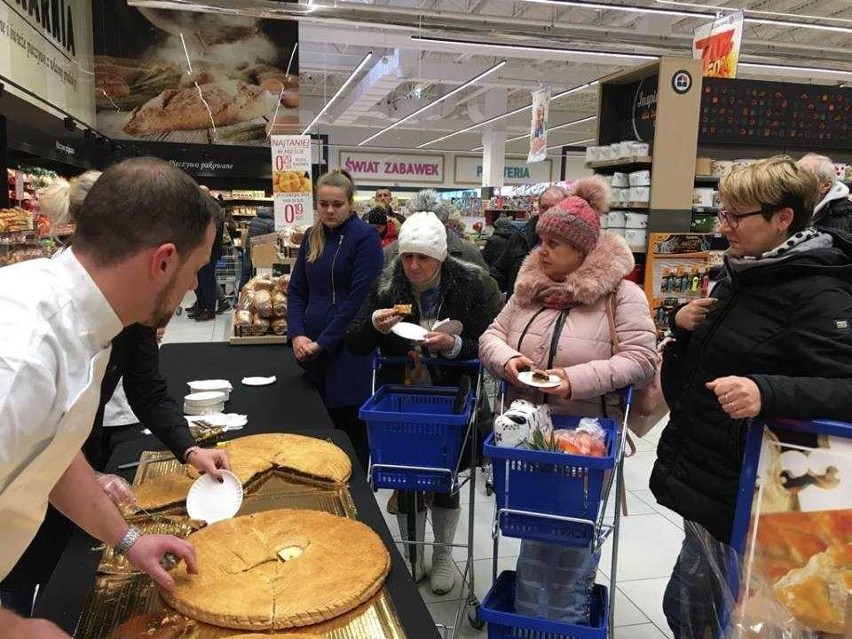 W radomskim E.Leclerc można było spróbować smakołyku...