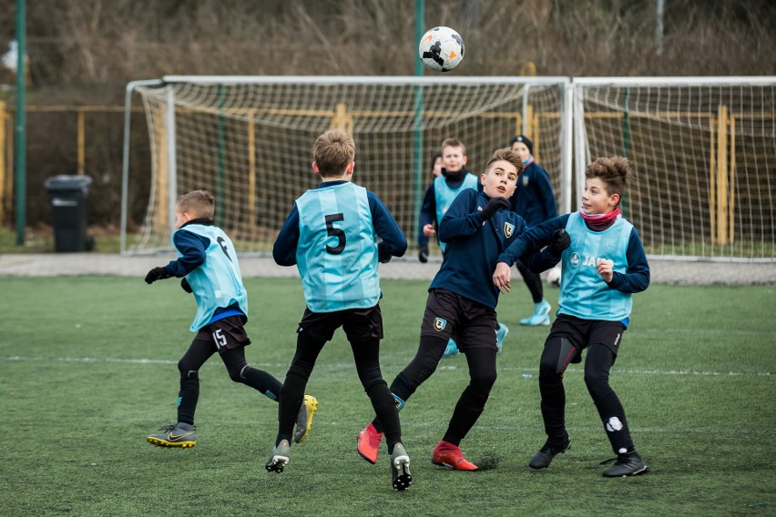 Trening zespołu MUKS CWZS Bydgoszcz w kategorii Młodzik D1...