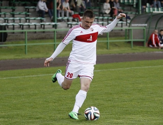 Mateusz Szatkowski zdobył gola na 2-0 dla Ruchu.