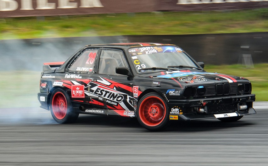 Adam Zalewski, lider klasyfikacji generalnej Drift Masters...