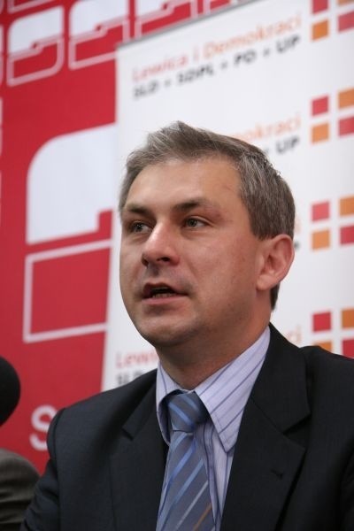 Grzegorz Napieralski, szef SLD.