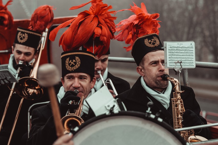 Trasa górniczej orkiestry wiodła od najstarszego do...