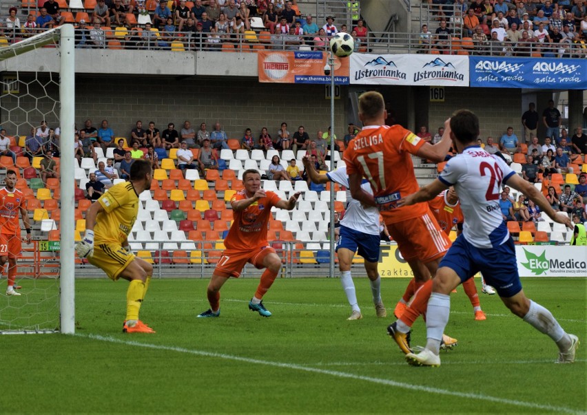 Podbeskidzie - Bruk-Bet Termalica 1:2. Dwie kontry zaskoczyły nieskutecznych Górali [RELACJA]