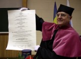 Doktorat honorowy UMCS dla Władymyra Mojsiejewicza Guńko, chemika z Ukrainy