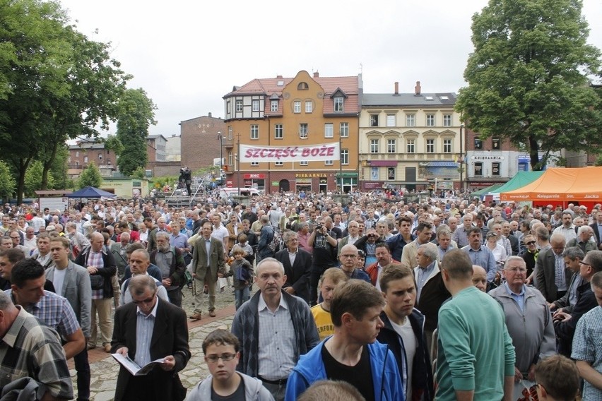 Pielgrzymka mężczyzn do Piekar pod hasłem Rodzina Miłością...