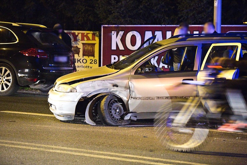 Kolizja na ulicy Portowej w Słupsku