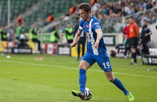 Kasper Hamalainen w meczu z Legią dobrze spisał się na pozycji numer "9"