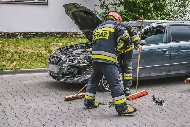 Do zdarzenia doszło na parkingu przy pasażu handlowym