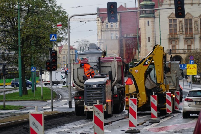 Prace na św. Marcinie zakończą się dopiero w trzecim kwartale przyszłego roku